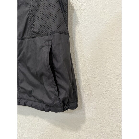 LULULEMON FUL ZIP HOOD TWO FRONT ZIP POCKETS WINDBREAKER VEST JACKET SIZE 4 - Picture 2 of 7